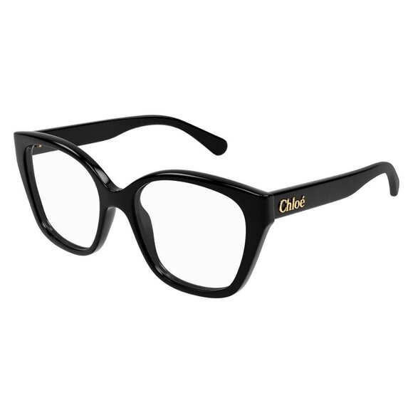 New Authentic  CHLOE Black Square CH0241O 001 Glasses Women